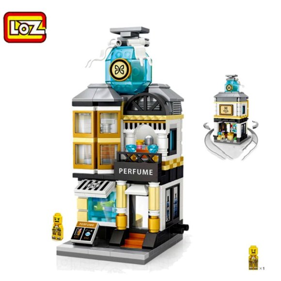 LOZ MINI Blocks - Kids Building Toys Bricks - Street View - Perfumery - Picture 1 of 4